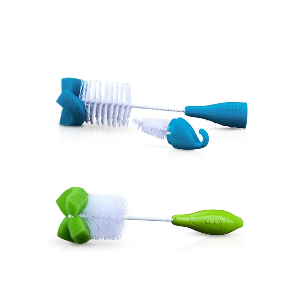 Nuby Bottle & Nipple Brush 2-Pack