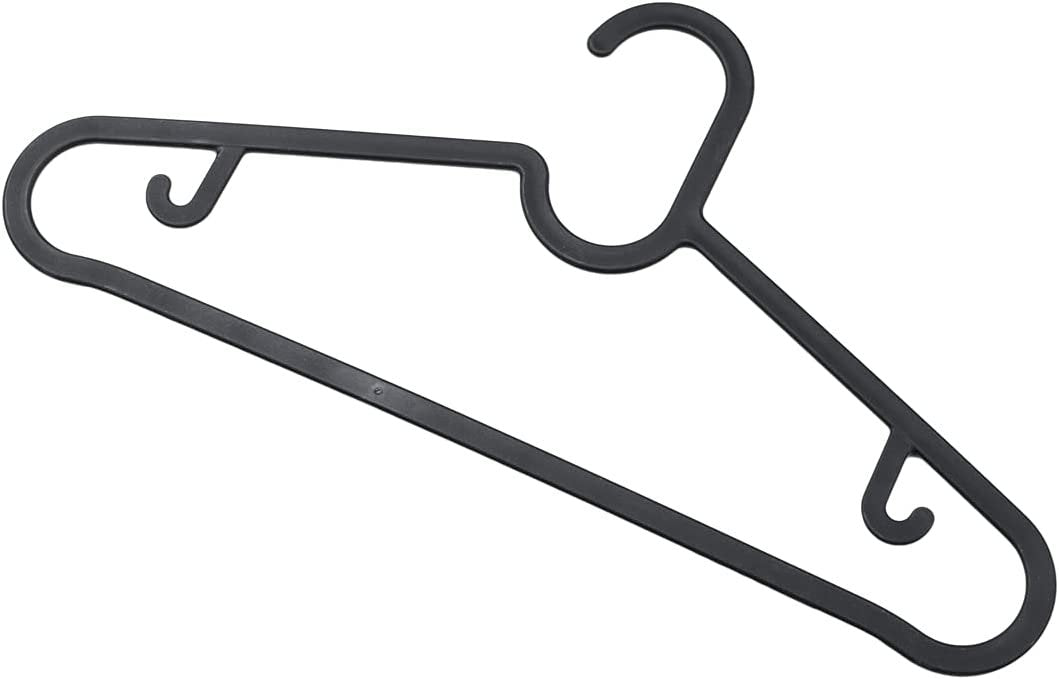 IKEA SPRUTTIG Hanger - Flexible Sturdy Plastic - Perfect for Kids and Toddlers Clothing Wardrobe 7.5 width X 15.25 length (20)