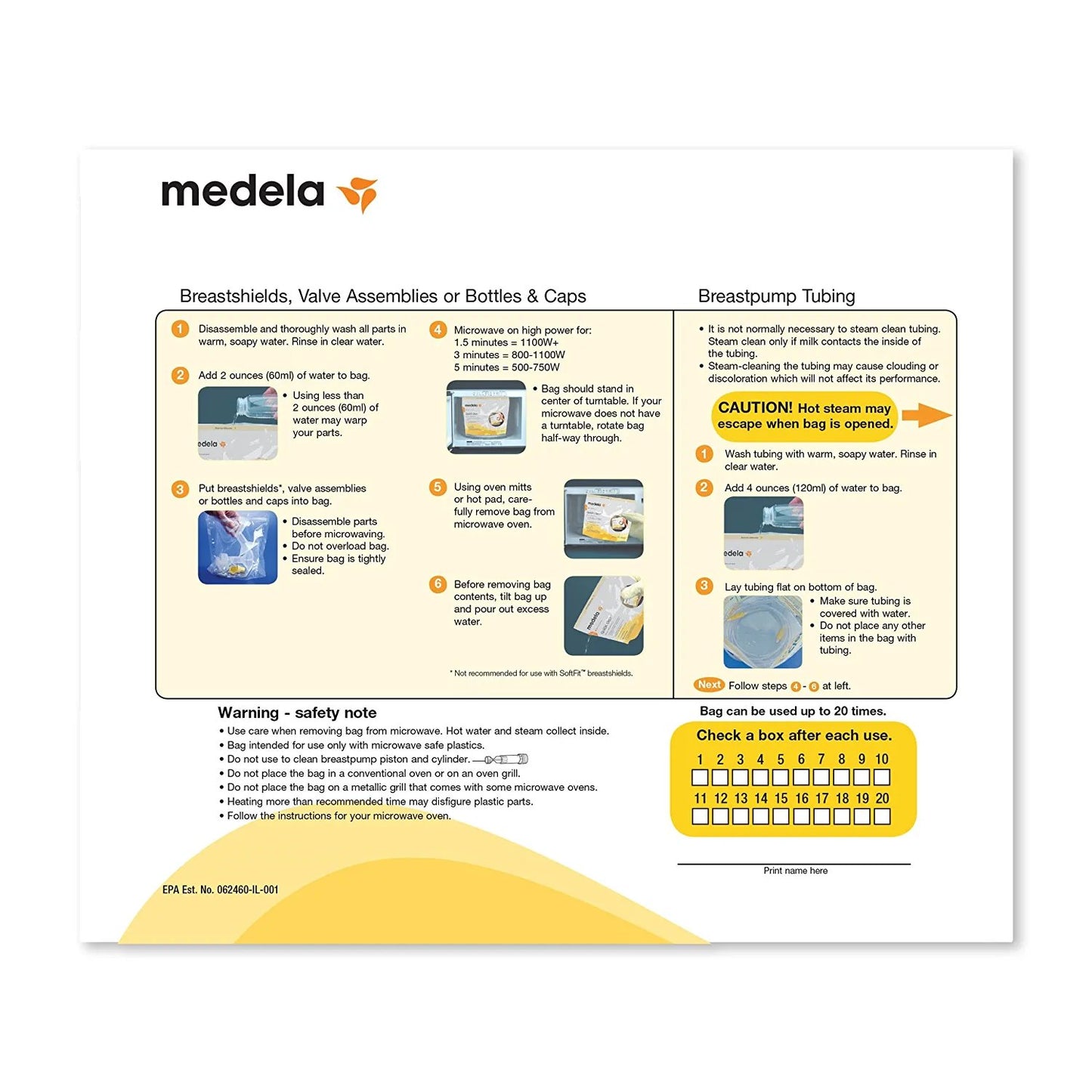 Medela Quick Clean Micro-Steam Bags