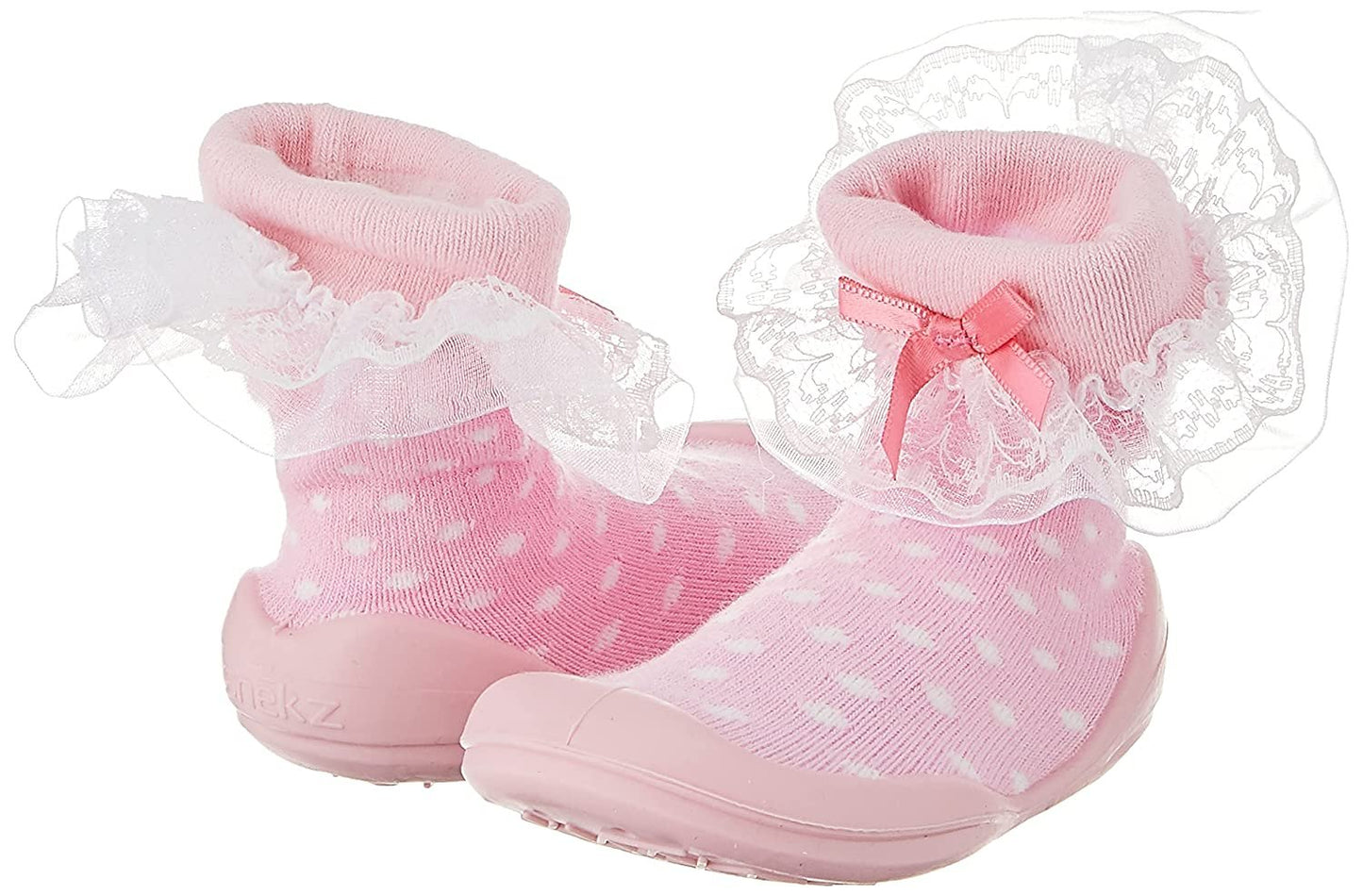 Nuby Snekz Comfortable Rubber Sole Sock Shoes for First Steps