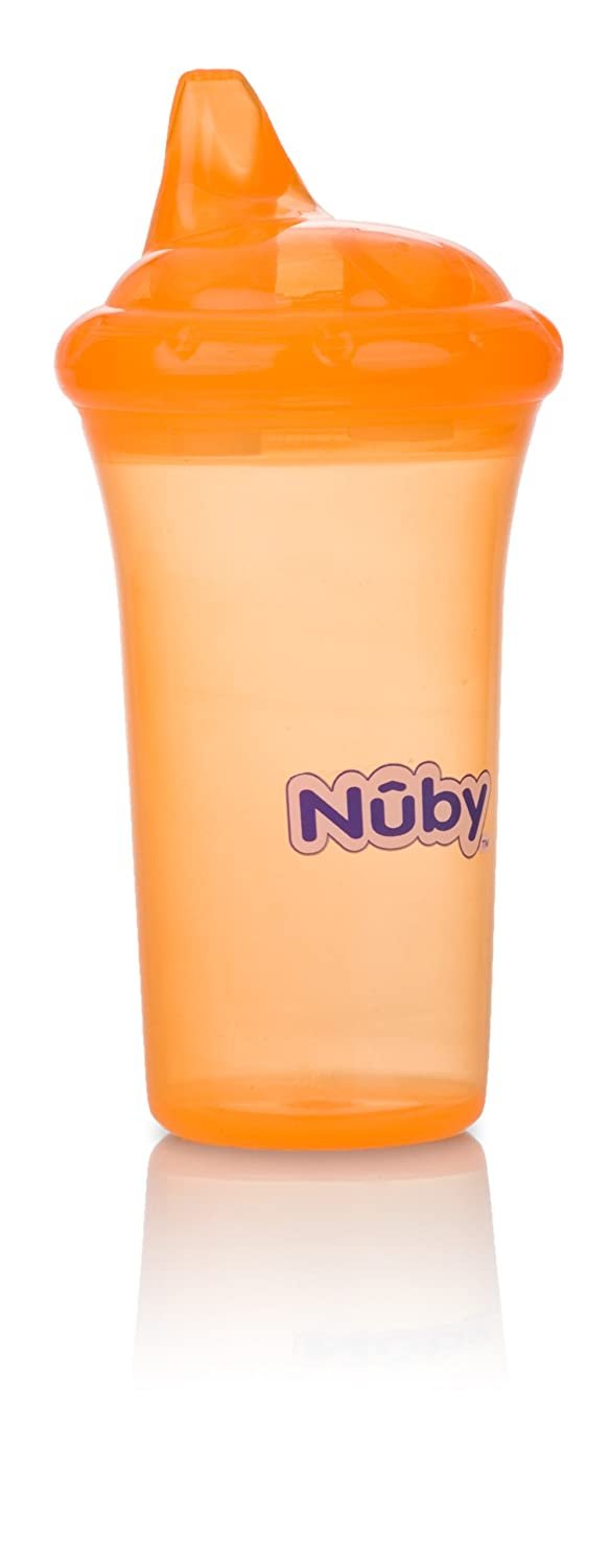 Nuby No Spill Cup with Reversible Valve, 9 Ounce