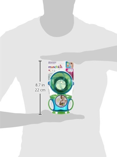 Munchkin Two Snack Catchers, Colors May Vary