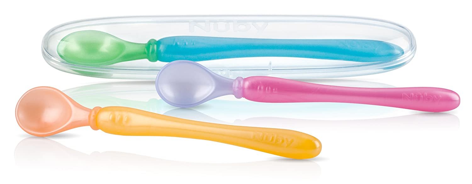 Munchkin Soft Tip Infant Spoon set, Multi color, 6 pack - Assorted