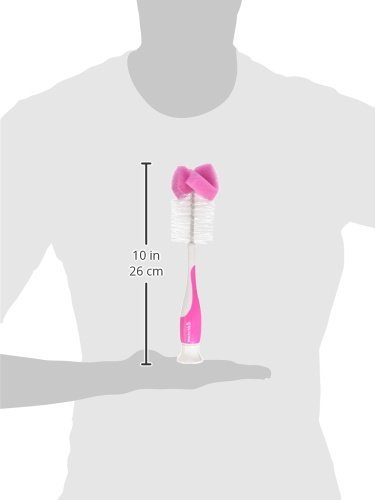 Munchkin 2-in-1! Bottle & Nipple Brush, 1.0 CT