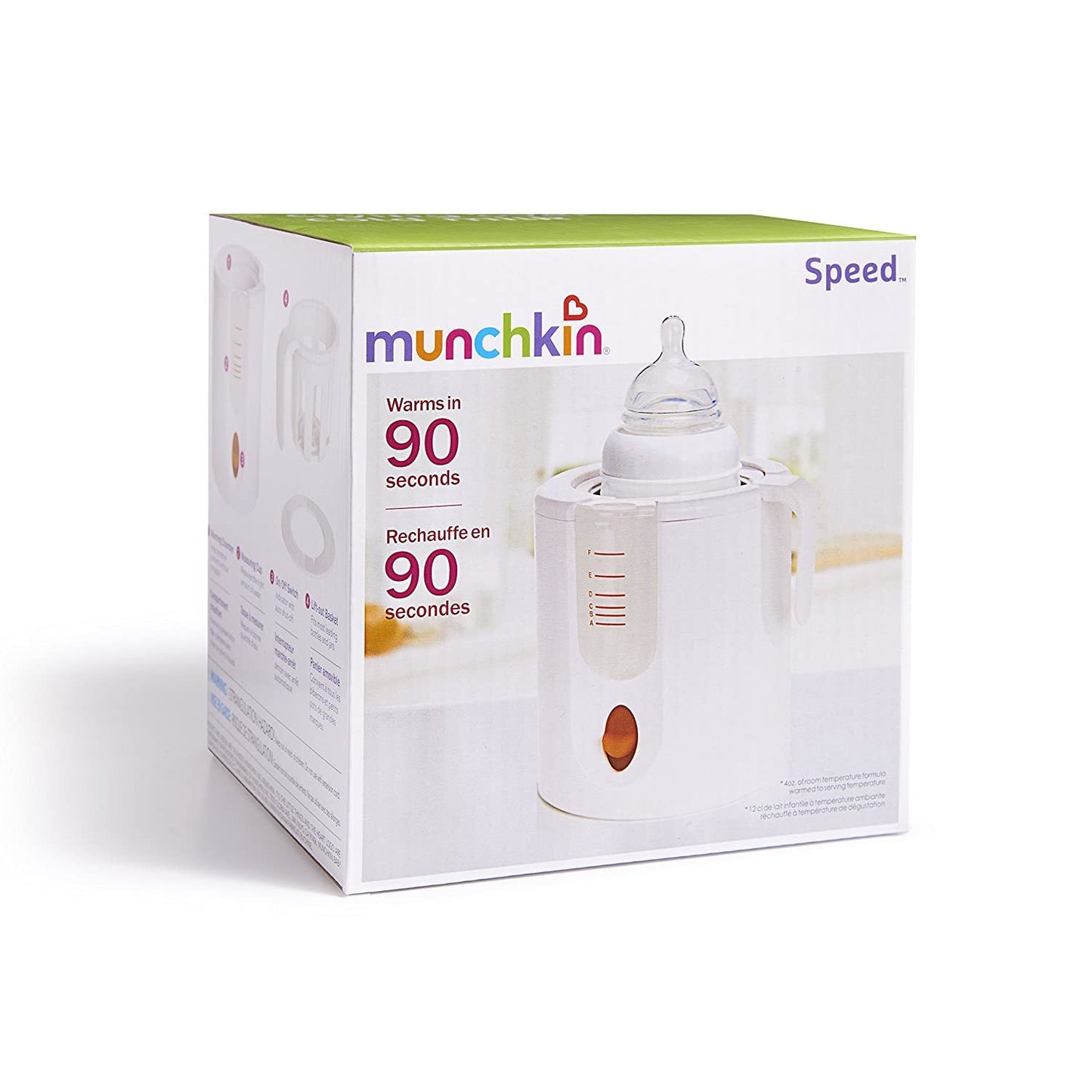 Munchkin High Speed Bottle Warmer, White