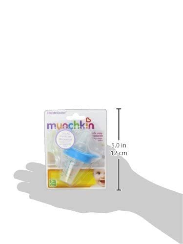 Munchkin Inc. - The Medicator Liquid Medicine Dispenser 0 Months+ - 1 Pack (Color May Vary)