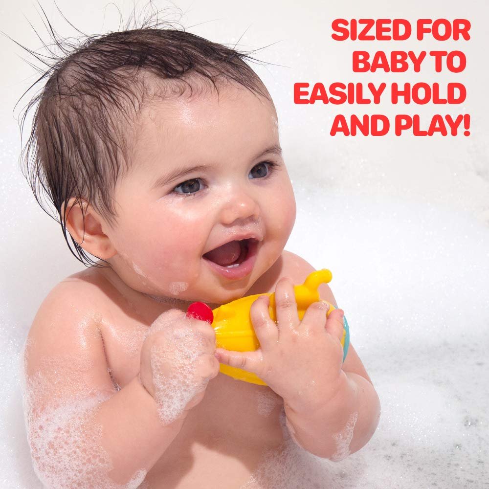 Nuby Submarine Sea Squirts Bath Toy - yellow, one size