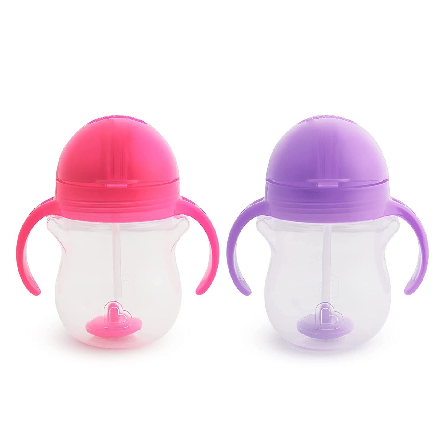 Munchkin Click Lock 7-Ounce Weighted Straw Flexi Cup Green