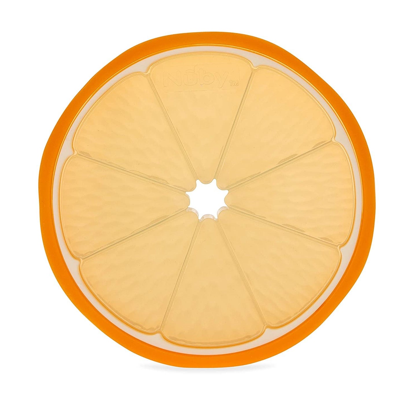 Nuby 100% Silicone Fruit Teether: 3M+, Designs Vary, Multi