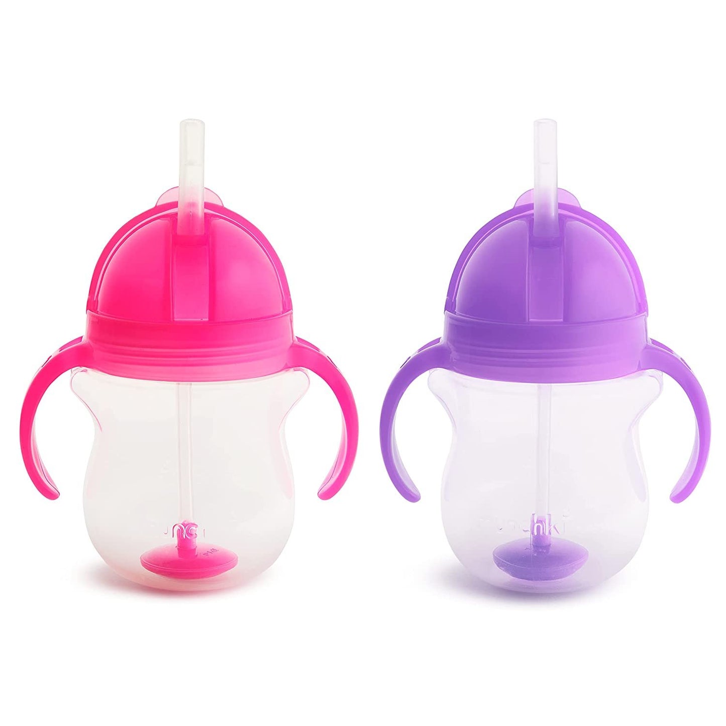 Munchkin Click Lock 7-Ounce Weighted Straw Flexi Cup Green