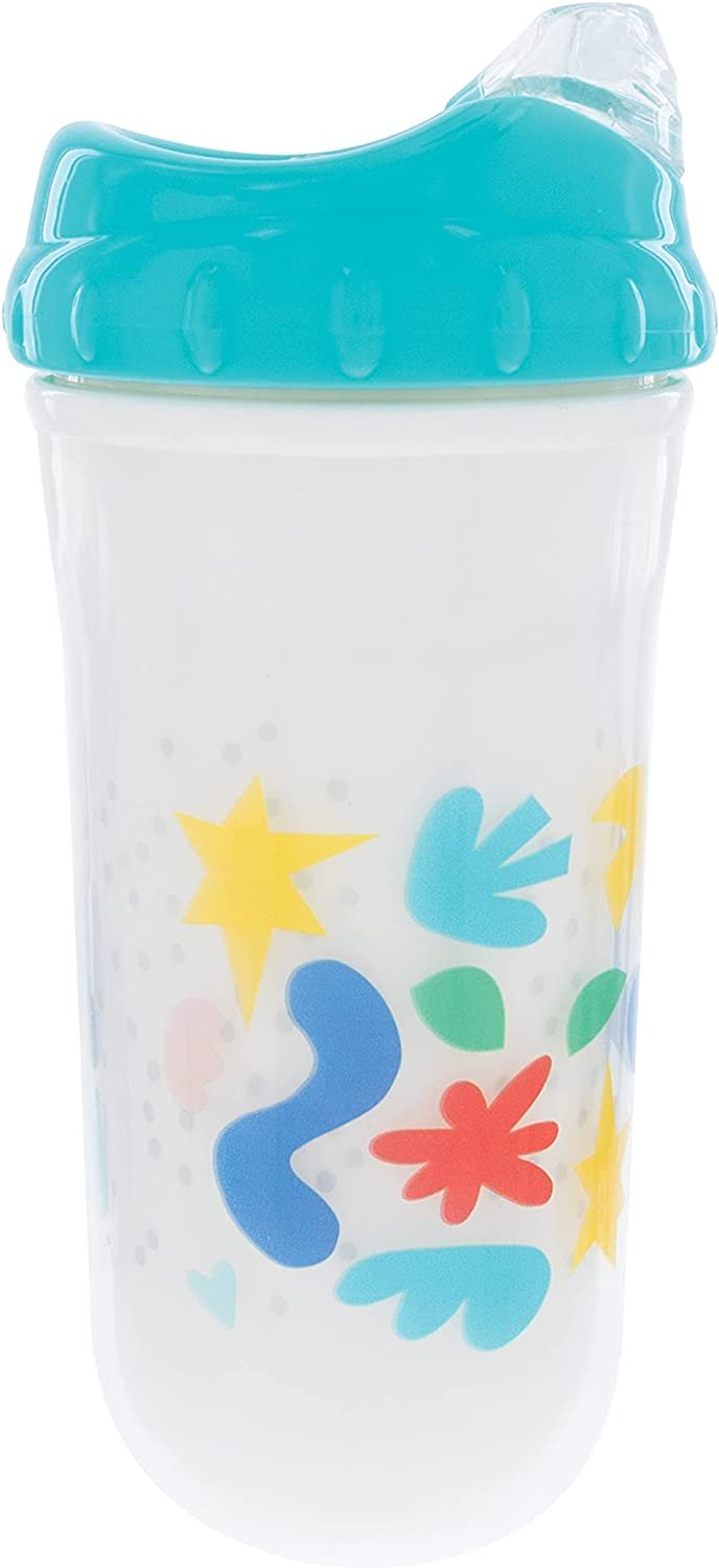 Nuby No-Spill Insulated Cool Sipper, 9 Ounce