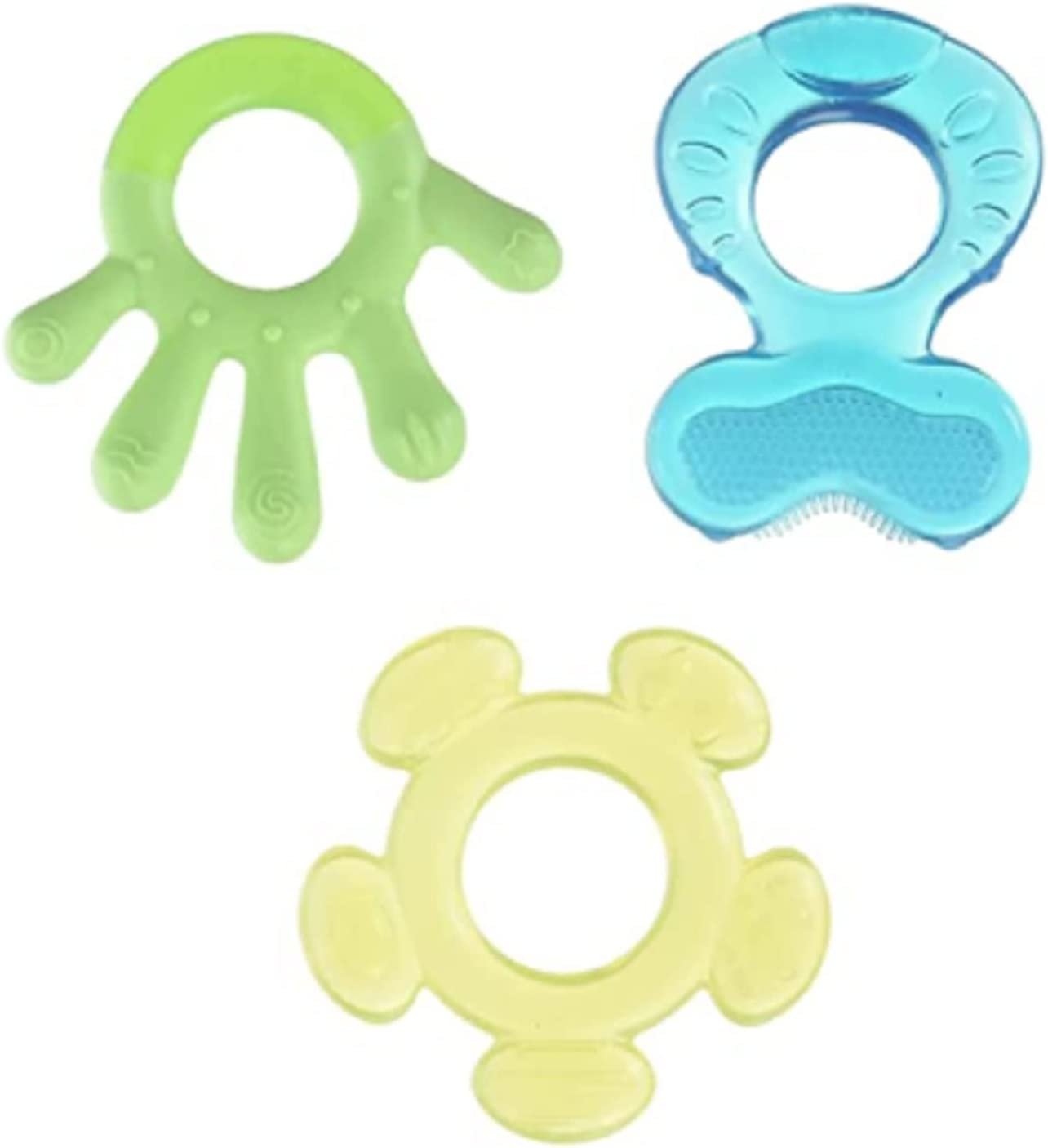 Nuby 3 Step Soothing Teether 3 Piece Set