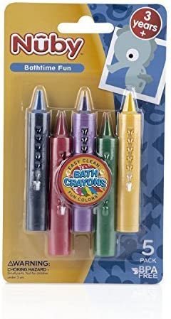 Nuby Bath Time Fun Crayons