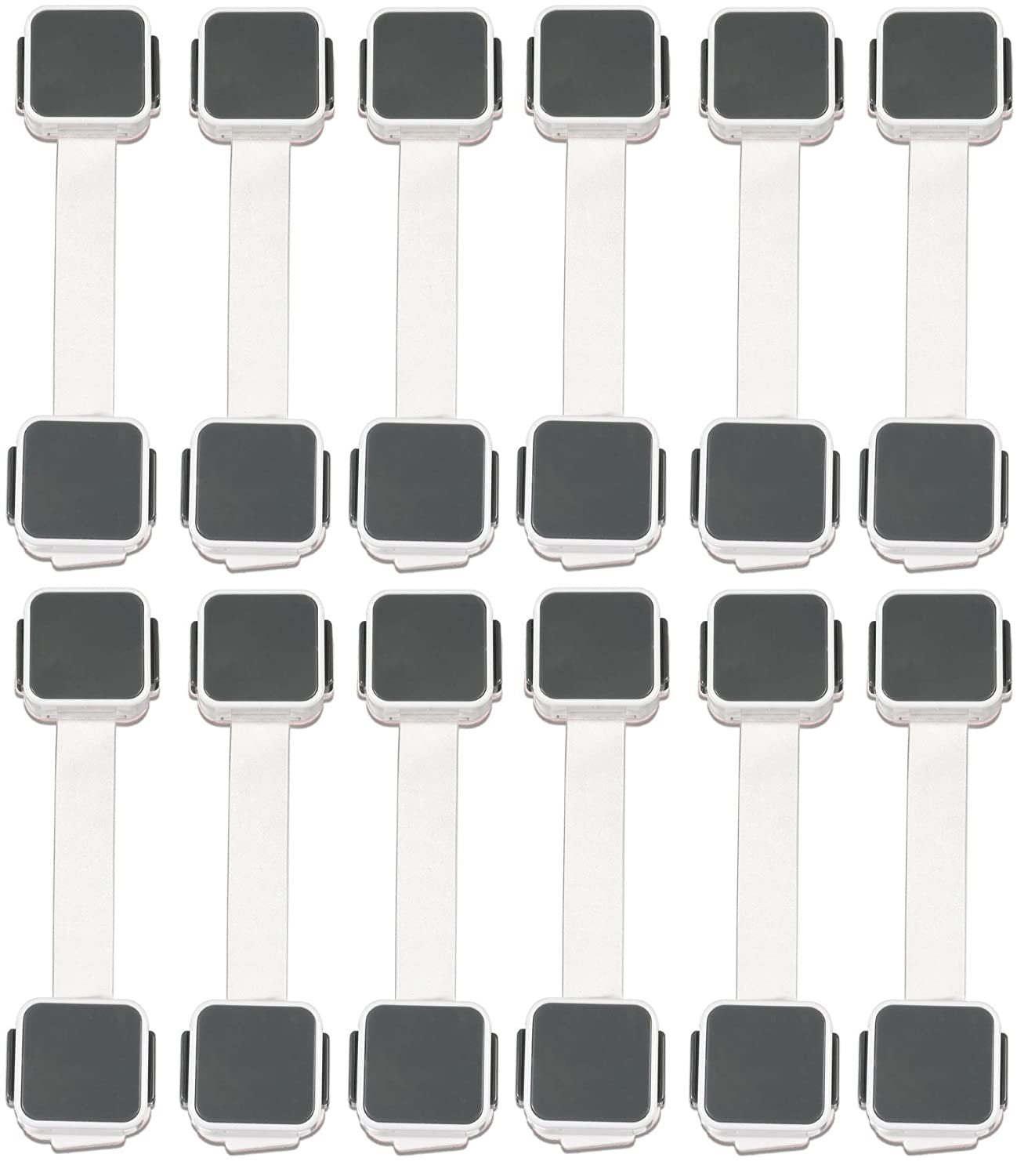 Munchkin Xtraguard Dual Action Multi Use Latches, 12 Count