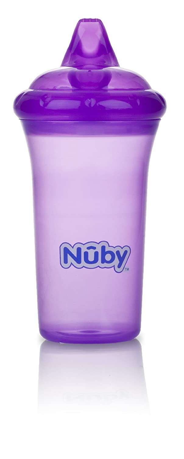Nuby No Spill Cup with Reversible Valve, 9 Ounce