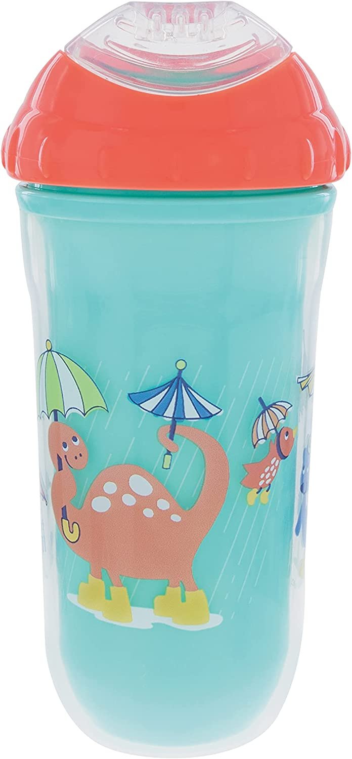 Nuby No-Spill Insulated Cool Sipper, 9 Ounce