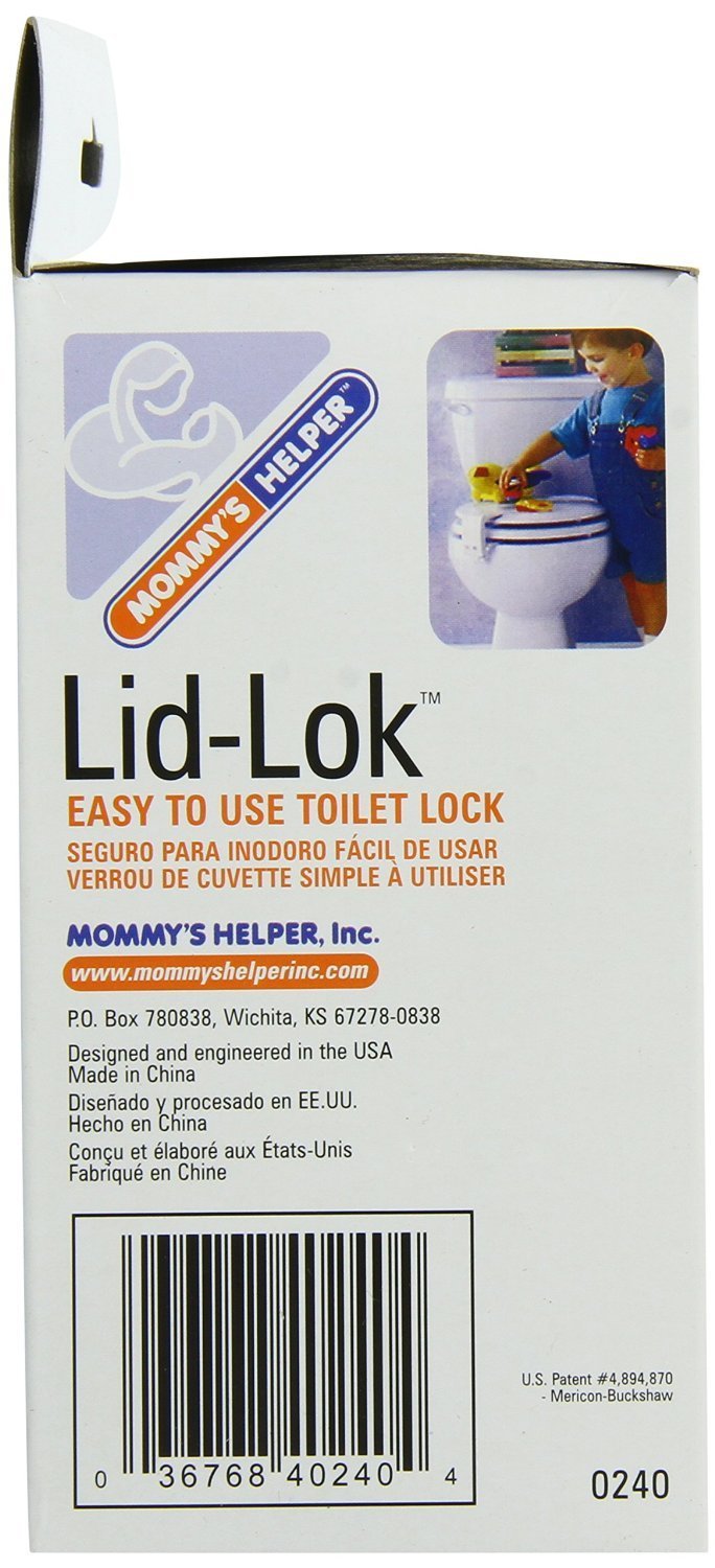 Mommy's Helper - Toilet Seat Lid-Lok, (Set of 2)