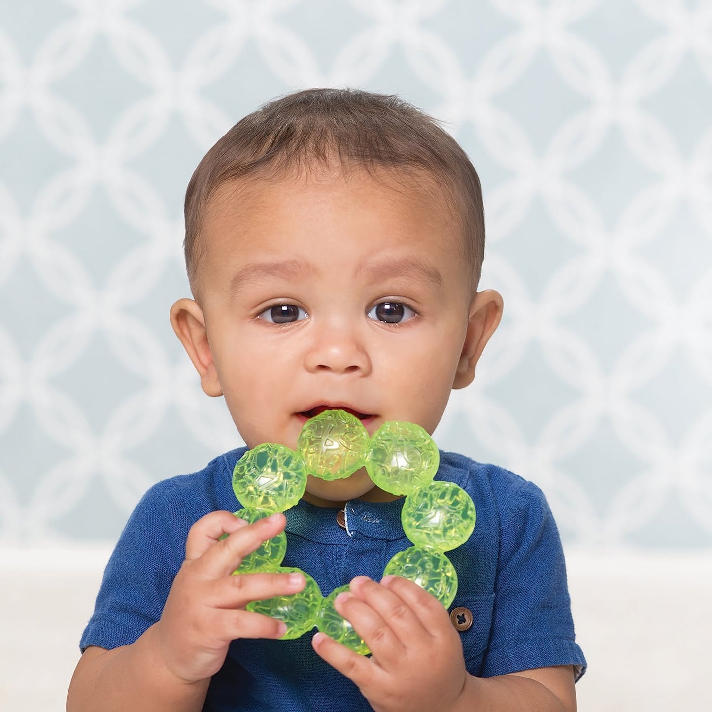 Infantino 3-Pack Water Teethers - 2 Pink + 1 Lime Set
