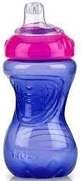 Nuby No-Spill Easy Grip Cup, 10 Ounce