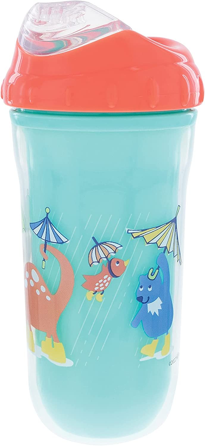 Nuby No-Spill Insulated Cool Sipper, 9 Ounce