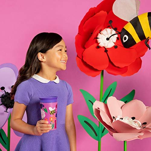 Munchkin Miracle 360 Wild Love Sippy Cup, 6 Ounce, 2 Pack, Polar Bear/Orca
