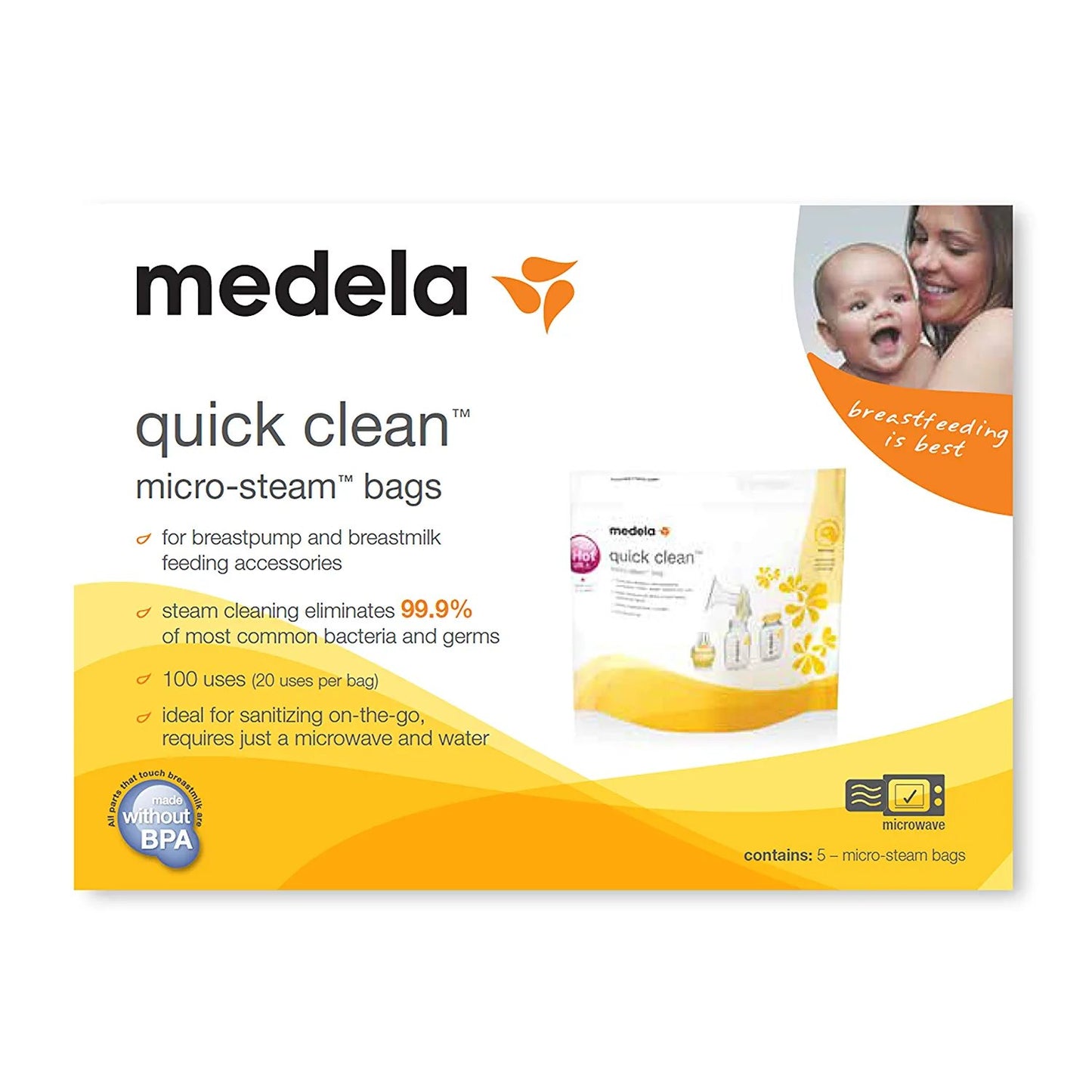 Medela Quick Clean Micro-Steam Bags