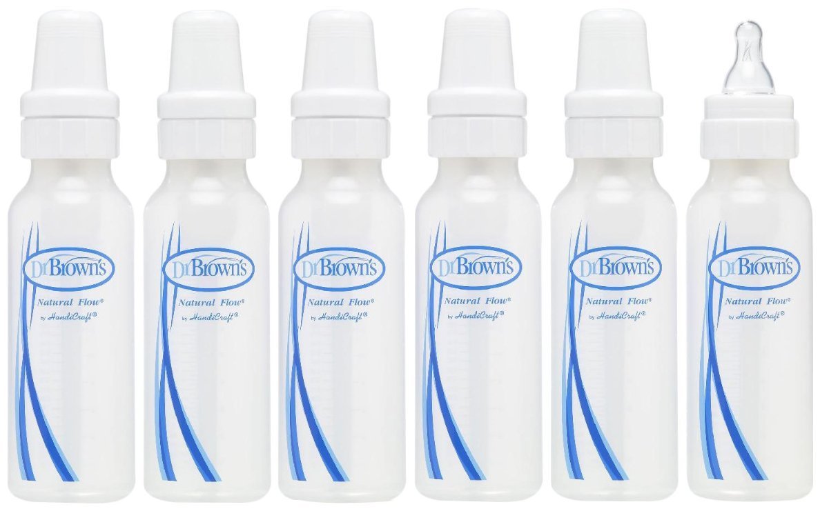 Dr. Brown's Natural Flow Bottles - 8 oz - 3 ct - 2 pk