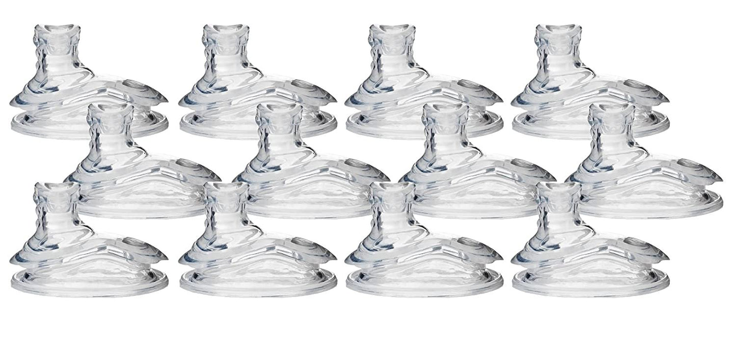 Nuby 4 Packs 8 Count Super Spout No Spill Replacement Spouts Clear