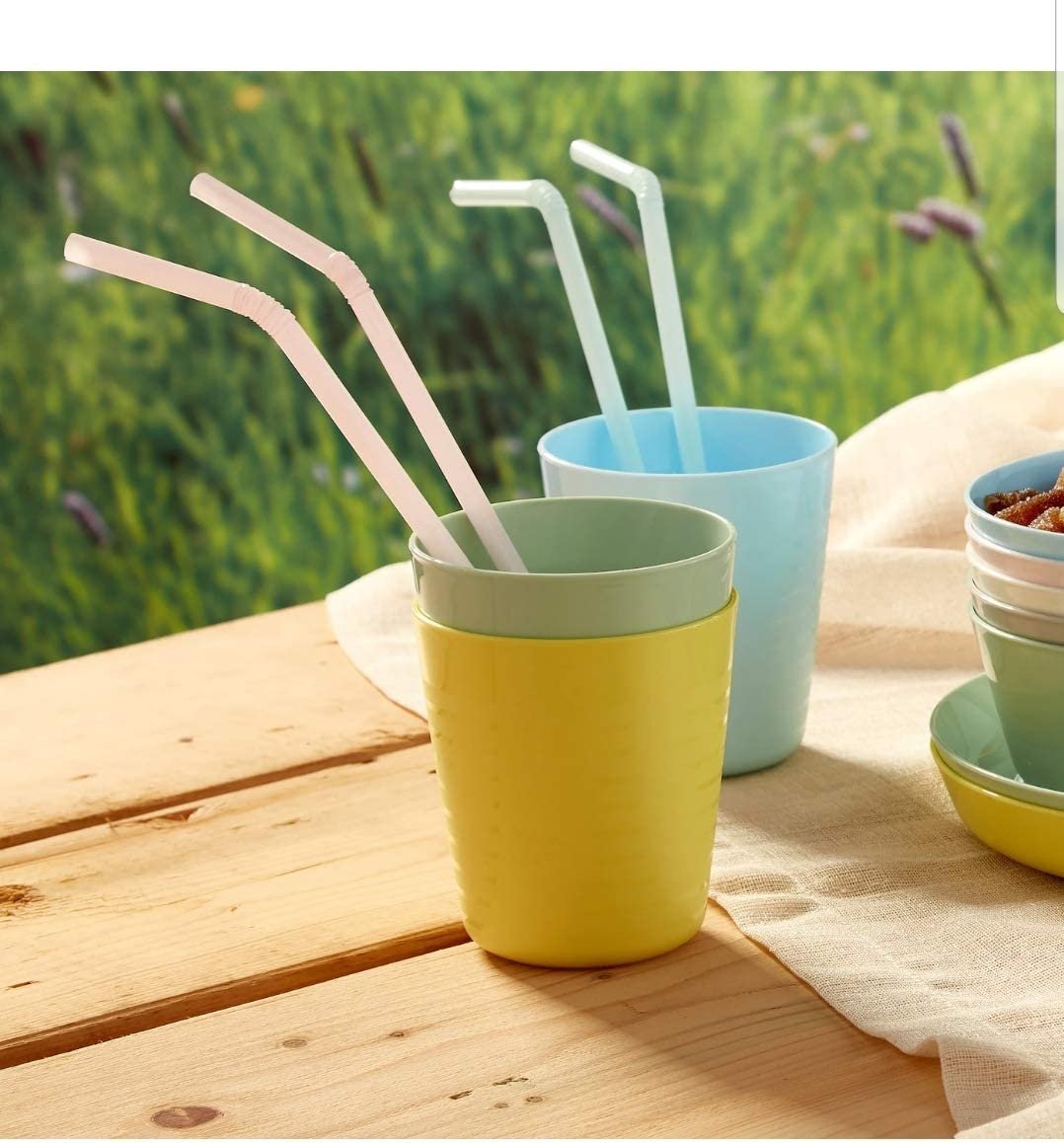 IKEA - KALAS Tumbler, Assorted Colors (2 SETS OF 6) (12)