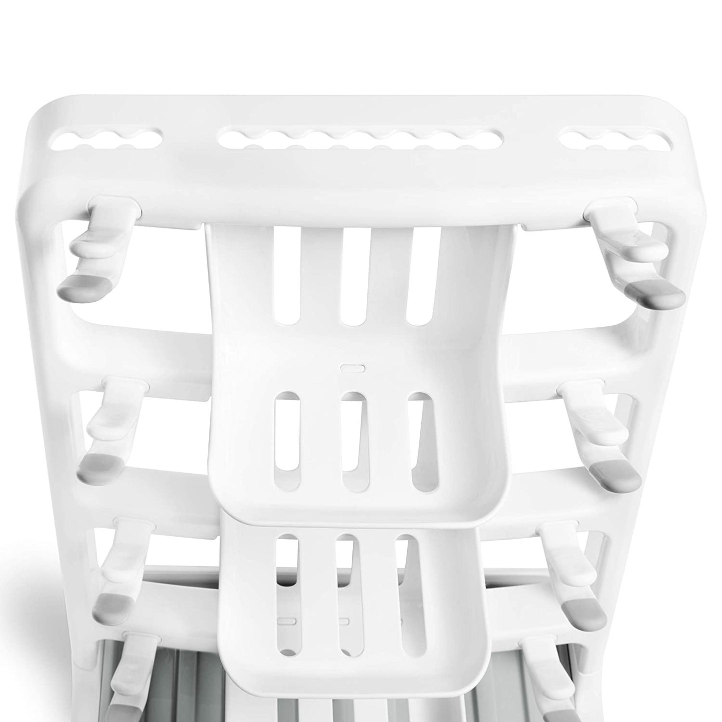 Munchkin Tidy Dry Space Saving Baby Bottle Drying Rack, Gray/White