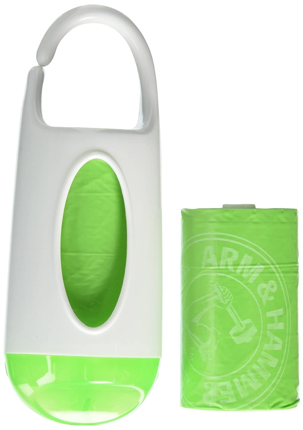 Arm and Hammer Change & Toss Diaper Bag Dispenser and 24 Count Bags, Purple