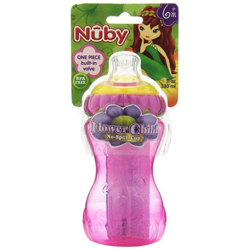 Nuby "Flower Child" No-Spill Cup (11 oz.)