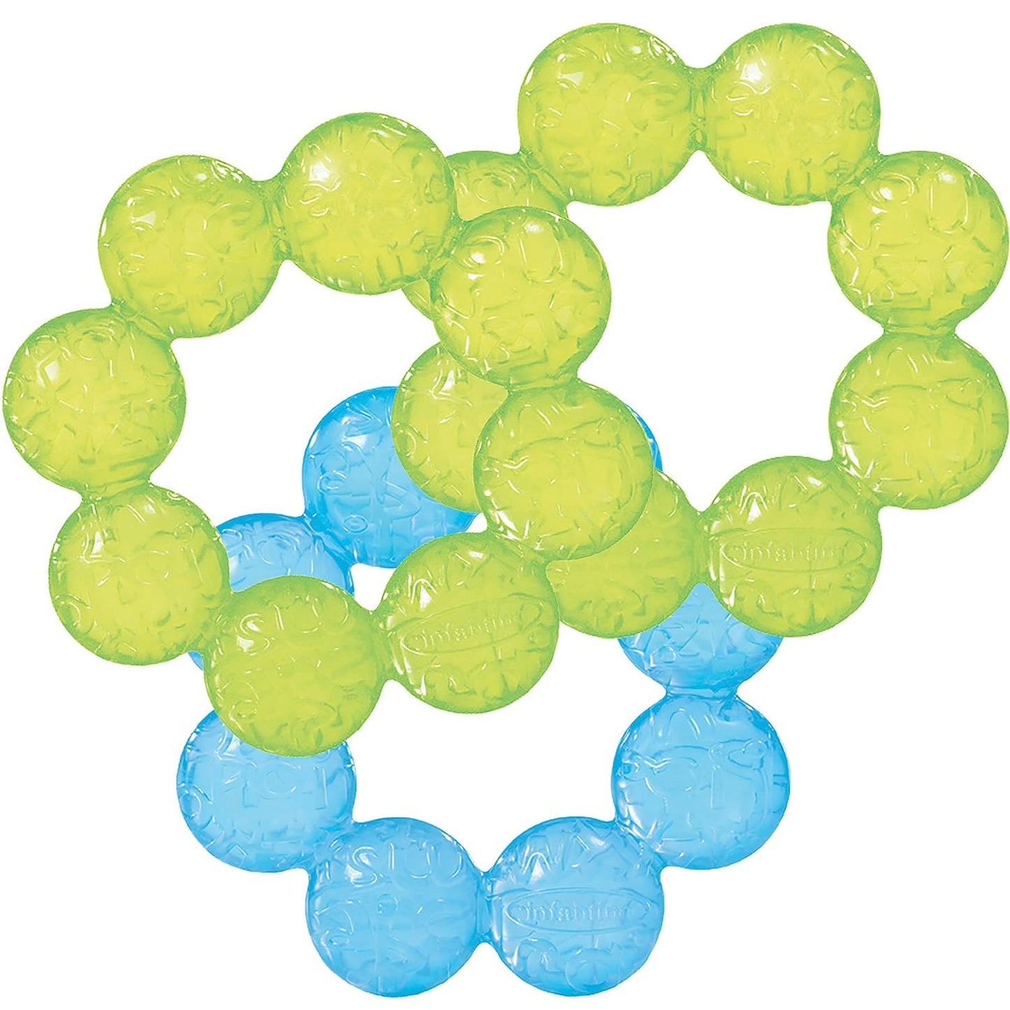 Infantino 3-Pack Water Teethers - 2 Pink + 1 Lime Set