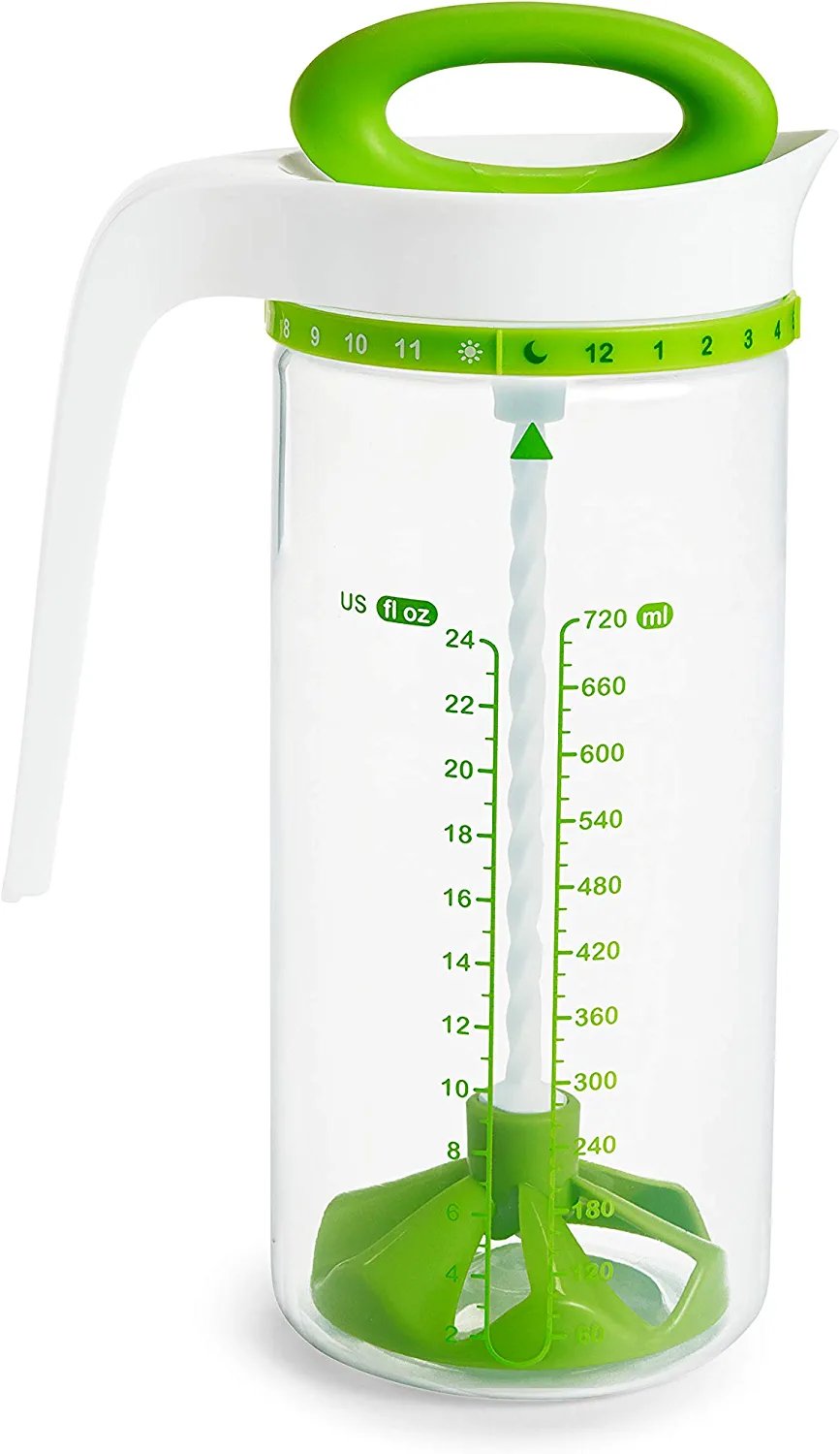 Munchkin Smart Blend Formula Mixing Pitcher, Green, 24 Ounce