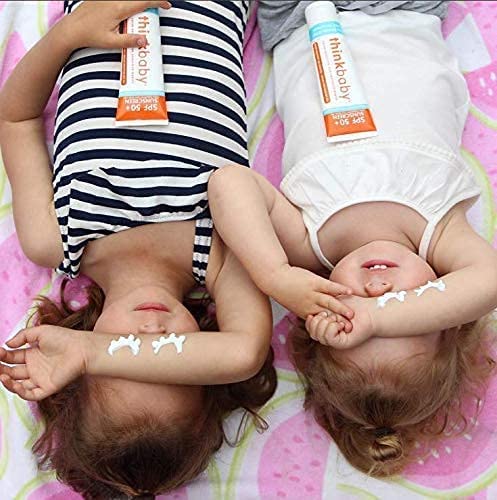 Thinkbaby - SPF 50+ Braod Spectrum Organic Sunscreen - 3 oz - 2 pack