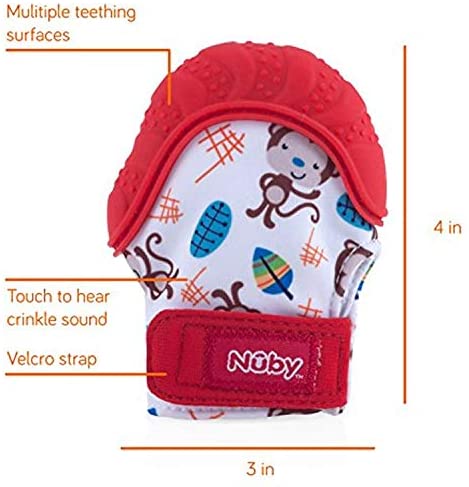 Nuby Soothing Teething Mitten