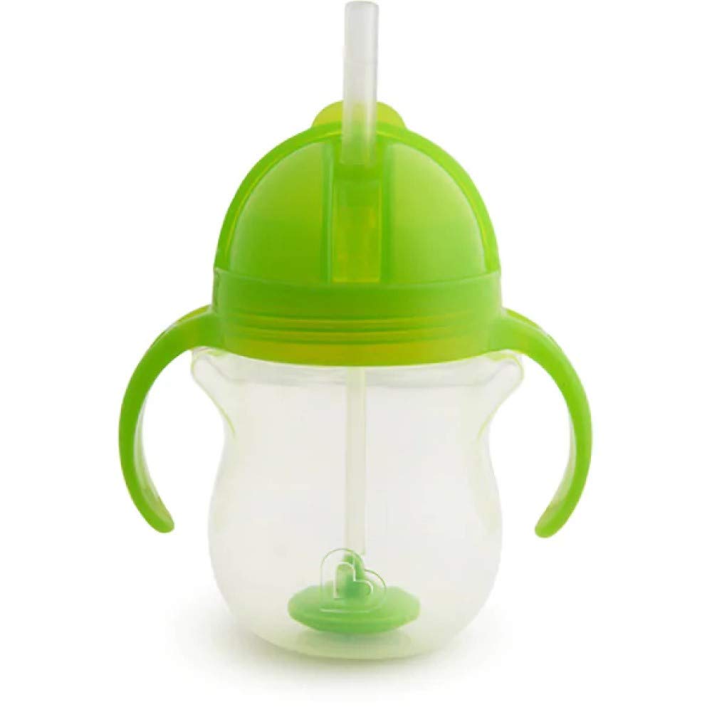 Munchkin Click Lock Weighted Flexi-Straw Cup, Colors May Vary 7 oz