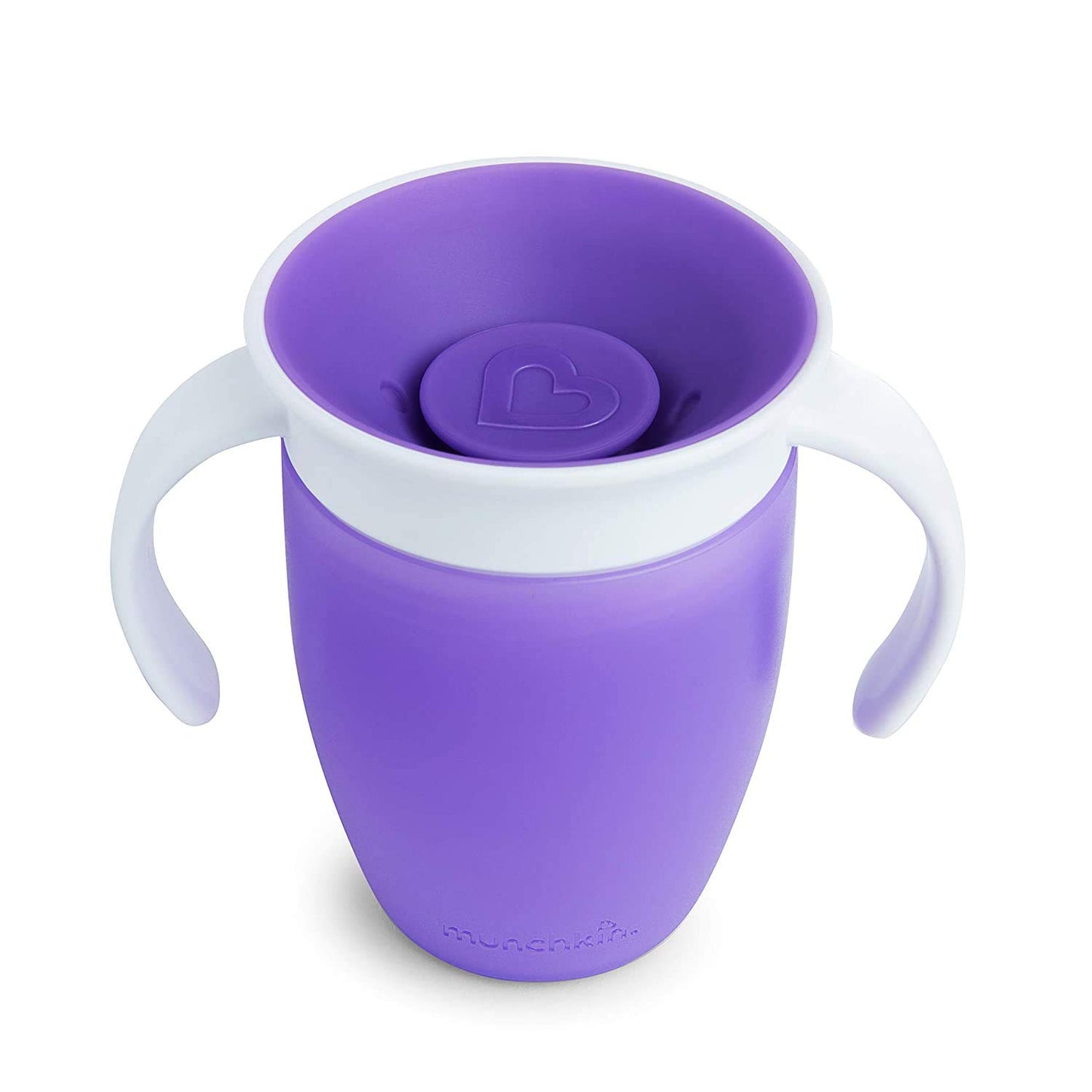 Munchkin Miracle 360 Trainer Cup Purple/Purple 2 Count (New Color)