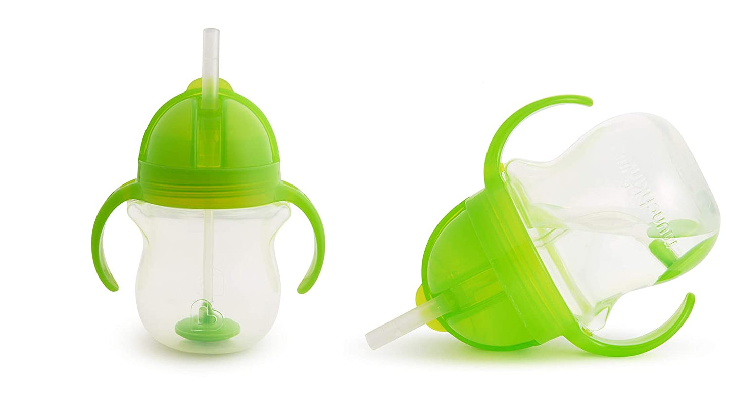 Munchkin Click Lock 7 Ounce Weighted Flexi-Straw Cup