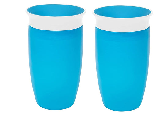 Munchkin Miracle 360 Sippy Cup, Blue, 10 Ounce, 2 Count