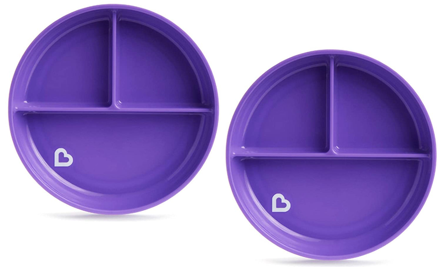 Munchkin Stay Put Divided Suction Plates