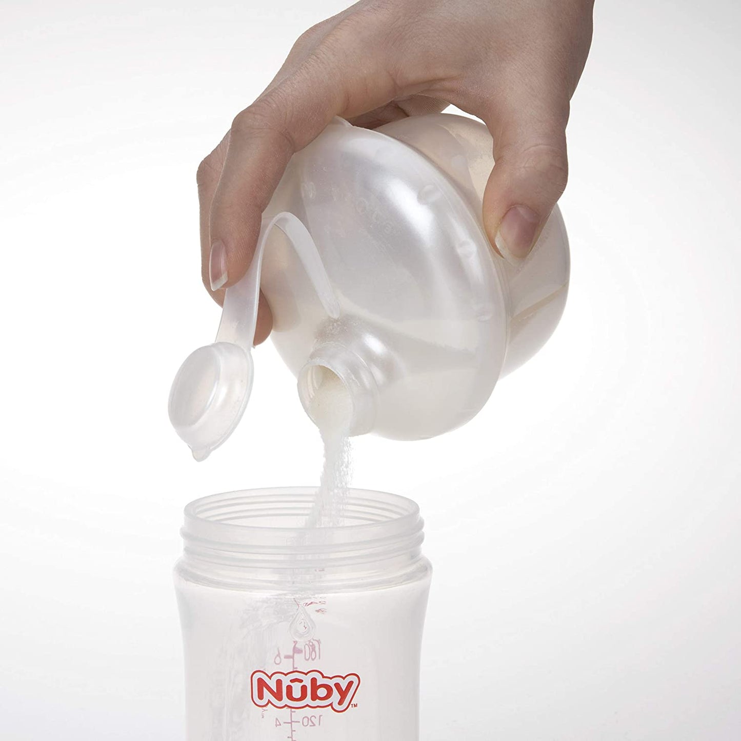 Nuby Milk Powder Dispenser, Colors May Vary