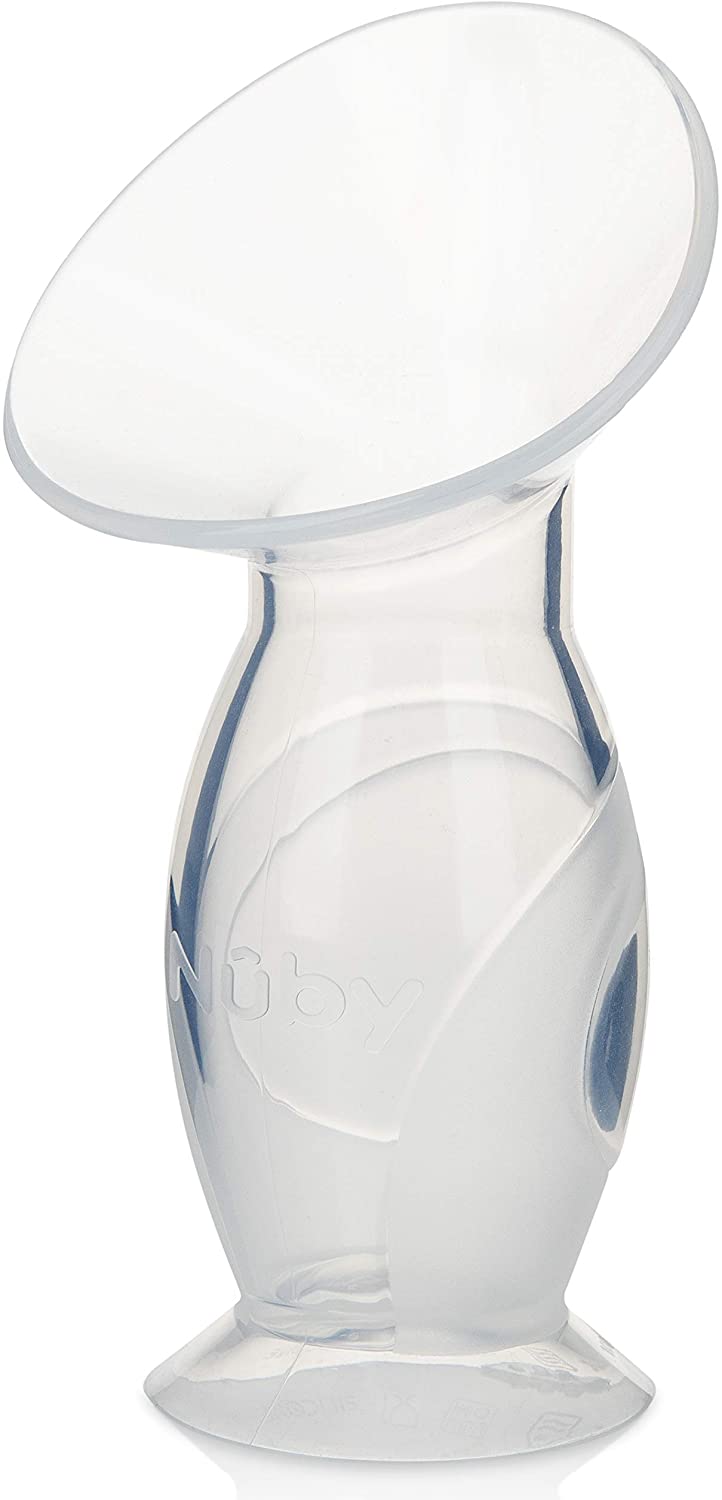 Nuby Comfort Hands-Free Manual Silicone Breast Pump