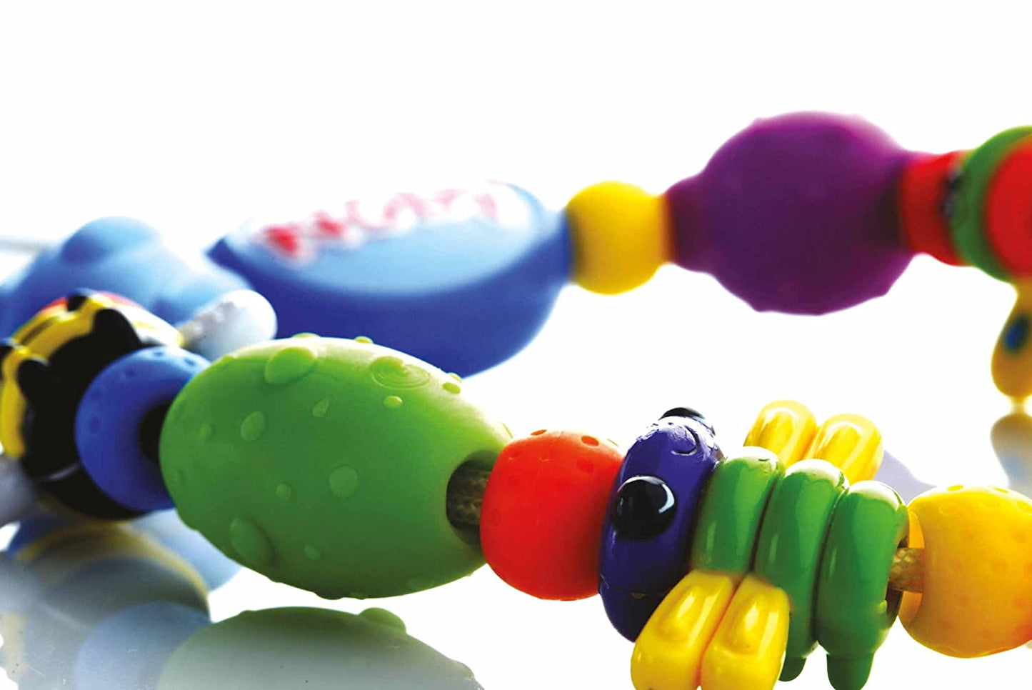 Nuby Bug-A-Loop Teether, Colors May Vary