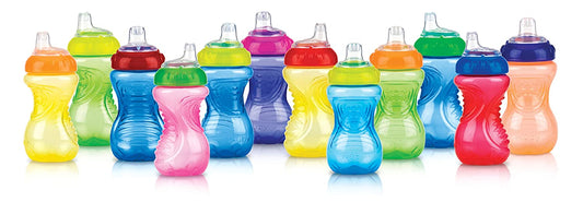 Nuby No-Spill Easy Grip Cup, 10 Ounce