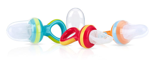 Nuby Garden Fresh Nibbler Mesh Feeder with Hygienic Cover