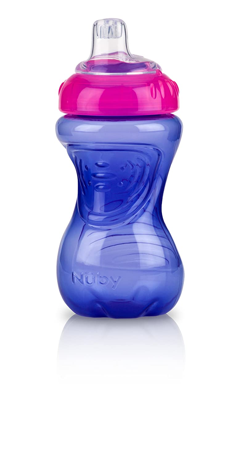 Nuby No-Spill Easy Grip Cup, 10 Ounce