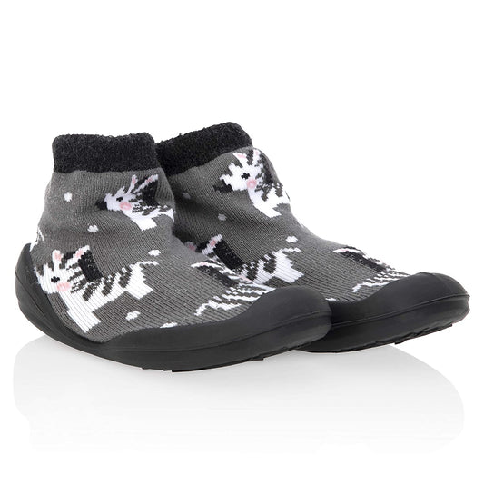 Nuby Snekz Comfortable Rubber Sole Sock Shoes for First Steps