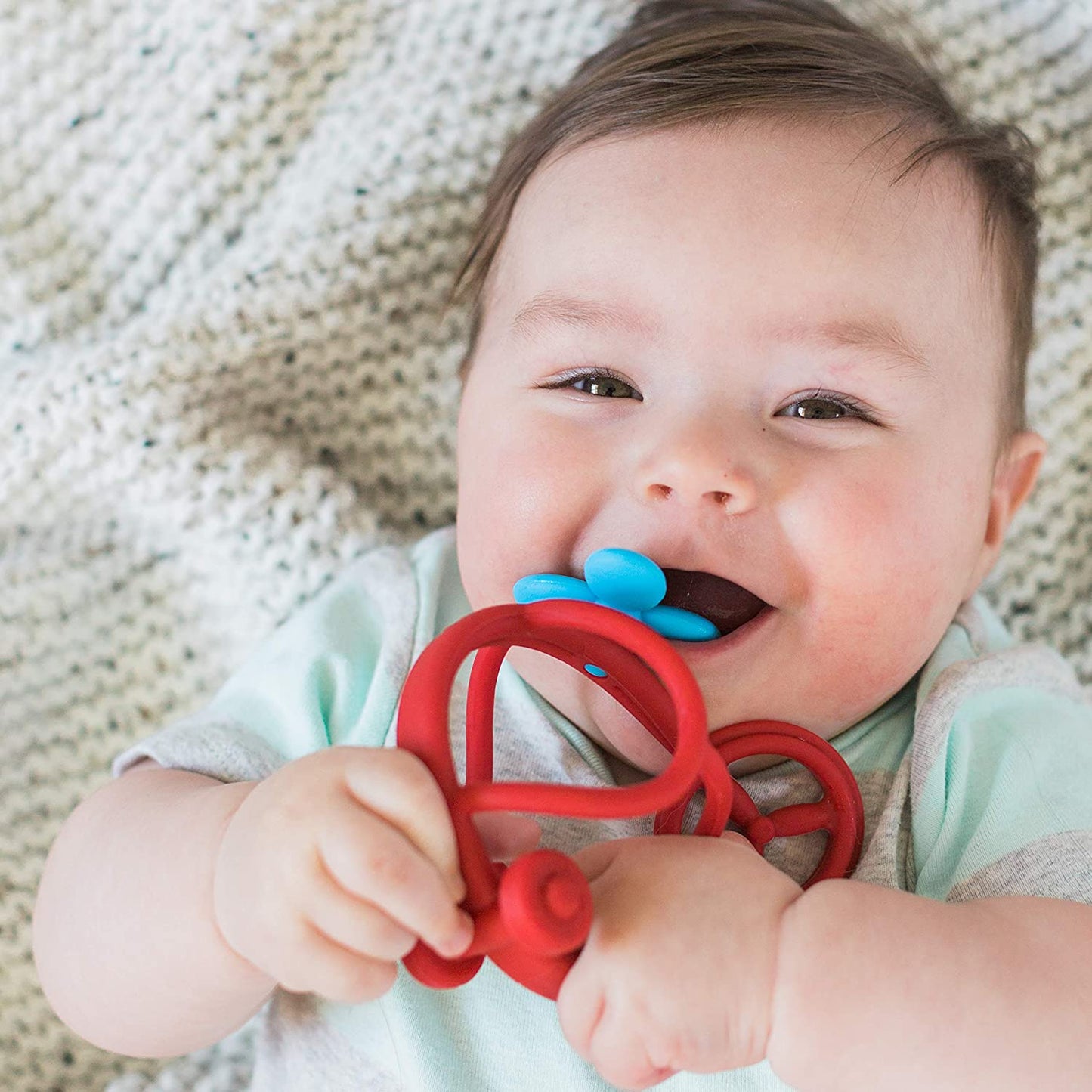 Nuby Chewy Chums All Silicone Soothing Teether