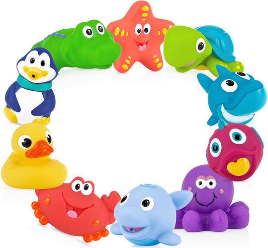Nuby Bath Toy Bundle